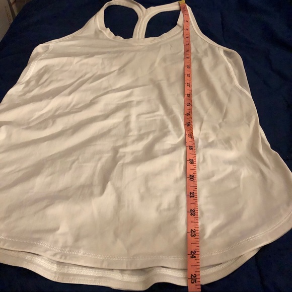 Lululemon racerback tank top with mesh trim - Picture 6 of 7
